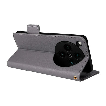 For Oppo Find X8 Pro 5G Case Litchi Texture PU Leather Wallet Flip Phone Cover