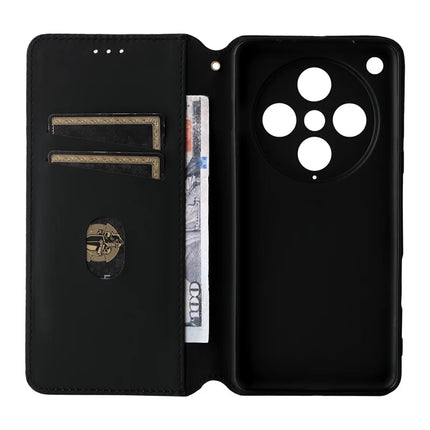 For Oppo Find X8 Pro 5G Wallet Case Rhombus Imprinted Leather Phone Cover