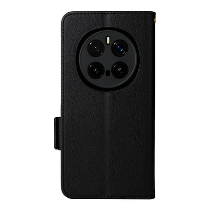 For Honor Magic7 Pro 5G Case Litchi Texture PU Leather Wallet Flip Phone Cover