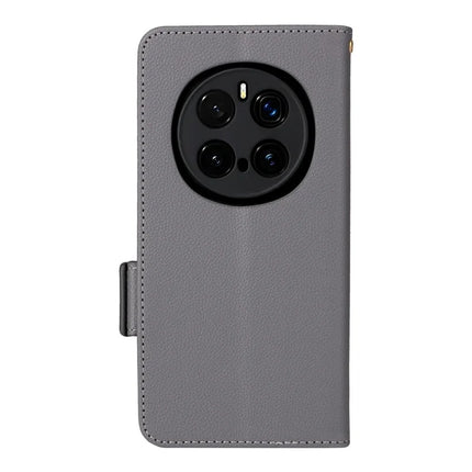 For Honor Magic7 Pro 5G Case Litchi Texture PU Leather Wallet Flip Phone Cover