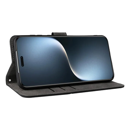 For Honor Magic7 Pro 5G Wallet Case RFID Blocking PU Leather Cover Stand View