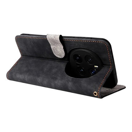 For Honor Magic7 Pro 5G Wallet Case RFID Blocking PU Leather Cover Stand View