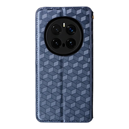 For Honor Magic7 Pro 5G Wallet Case Rhombus Imprinted Leather Phone Cover
