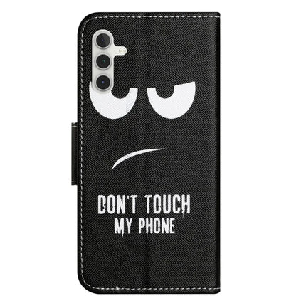 For Samsung Galaxy A26 5G Leather Case Pattern Printing Cross Texture Phone Cover