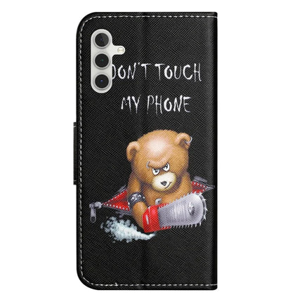 For Samsung Galaxy A26 5G Leather Case Pattern Printing Cross Texture Phone Cover