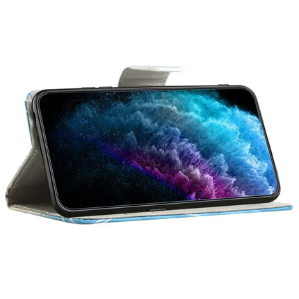 For Samsung Galaxy A26 5G Leather Case Pattern Printing Cross Texture Phone Cover