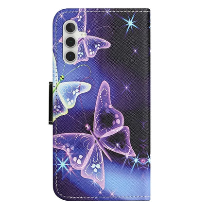 For Samsung Galaxy A26 5G Leather Case Pattern Printing Cross Texture Phone Cover