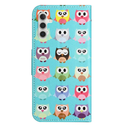 For Samsung Galaxy A26 5G Leather Case Pattern Printing Cross Texture Phone Cover