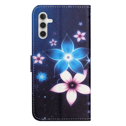 For Samsung Galaxy A26 5G Case Pattern Print PU Leather Wallet Phone Cover Cross Texture