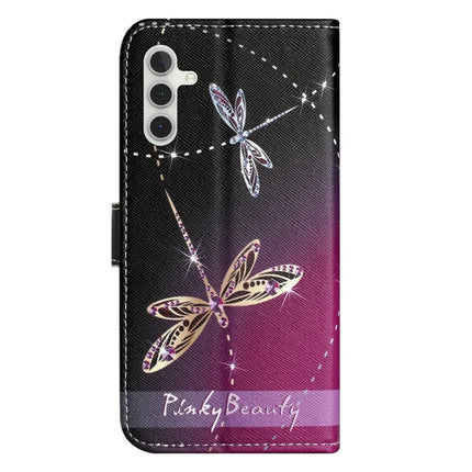 For Samsung Galaxy A26 5G Case Pattern Print PU Leather Wallet Phone Cover Cross Texture