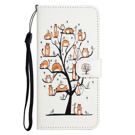 For Samsung Galaxy A26 5G Case Pattern Print PU Leather Wallet Phone Cover Cross Texture