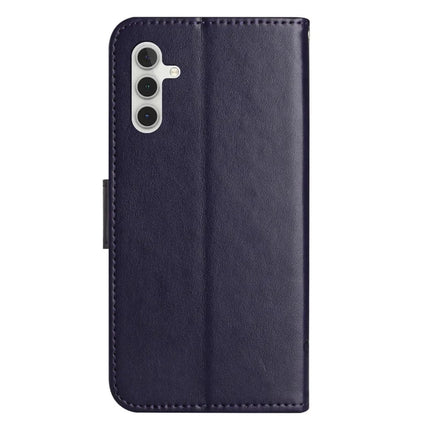 For Samsung Galaxy A26 5G Case Wallet Stand Imprinted Butterfly Flower PU Leather Phone Cover