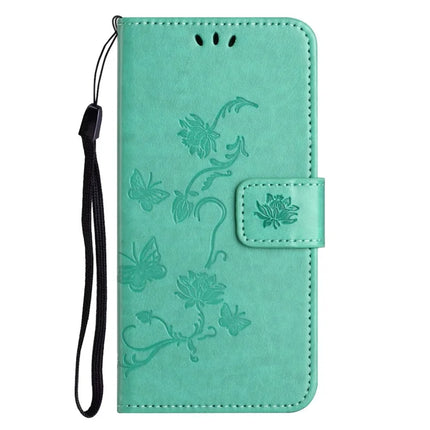 For Samsung Galaxy A26 5G Case Wallet Stand Imprinted Butterfly Flower PU Leather Phone Cover