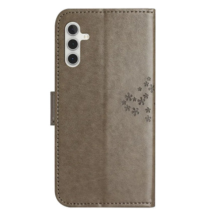 For Samsung Galaxy A26 5G Case PU Leather Owl Tree Imprinted Wallet Phone Cover
