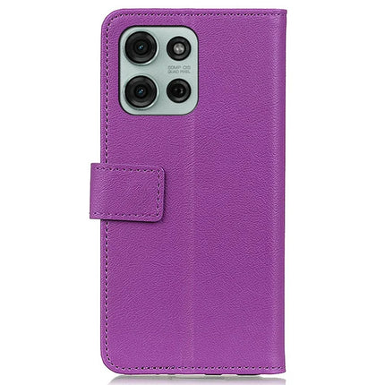 For Motorola Moto G75 5G Case PU Leather Stand Wallet Phone Cover