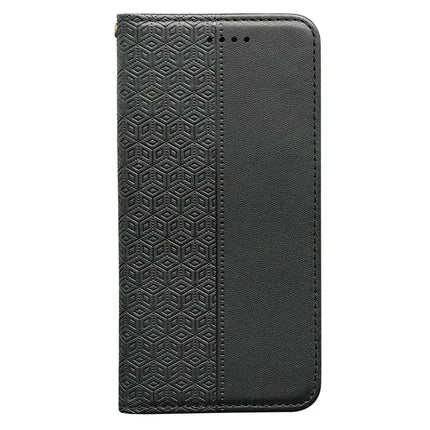 For Samsung Galaxy A36 5G / A56 5G Wallet Phone Case Strong Magnetic Checkered Pattern Imprint Leather Flip Cover