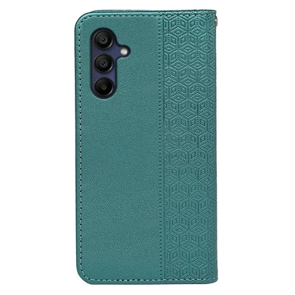 For Samsung Galaxy A36 5G / A56 5G Wallet Phone Case Strong Magnetic Checkered Pattern Imprint Leather Flip Cover