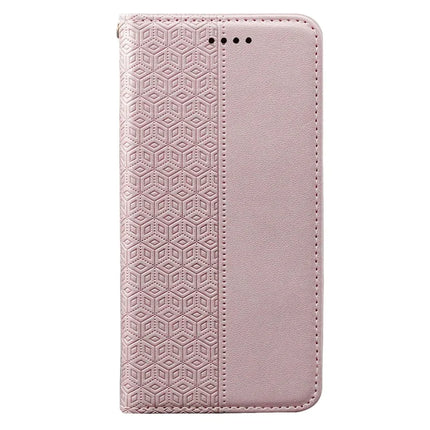 For Samsung Galaxy A36 5G / A56 5G Wallet Phone Case Strong Magnetic Checkered Pattern Imprint Leather Flip Cover