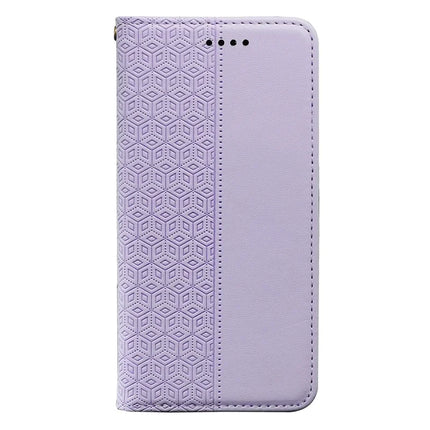 For Samsung Galaxy A36 5G / A56 5G Wallet Phone Case Strong Magnetic Checkered Pattern Imprint Leather Flip Cover