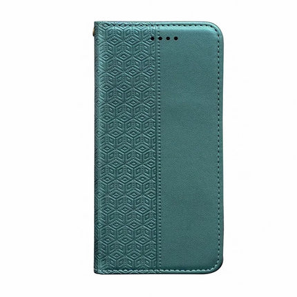 For Samsung Galaxy A36 5G / A56 5G Wallet Phone Case Strong Magnetic Checkered Pattern Imprint Leather Flip Cover