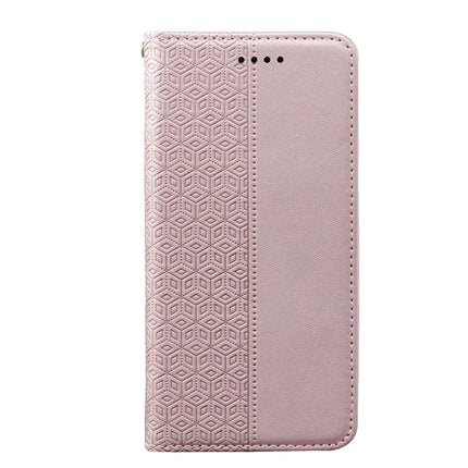 For Samsung Galaxy A36 5G / A56 5G Wallet Phone Case Strong Magnetic Checkered Pattern Imprint Leather Flip Cover