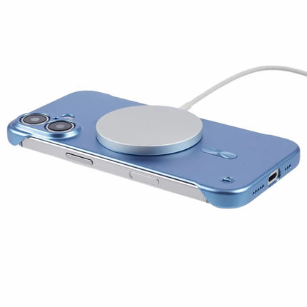 For iPhone 16 Case Compatible with MagSafe Hard PC Frameless Phone Cover