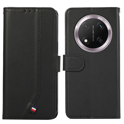 For Honor Magic7 Lite 5G / X9c 5G / X60 Pro 5G Case RFID Blocking Flip Leather Phone Cover - Black