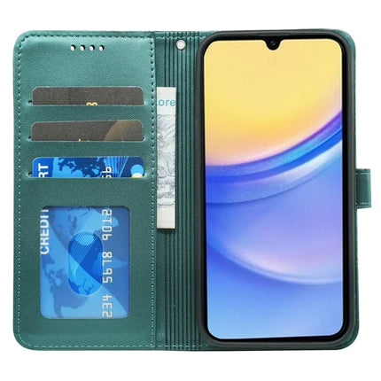 For Samsung Galaxy A26 5G Wallet Case Magnetic Snap Leather Phone Cover with Strap