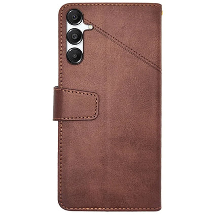 IDEWEI For Samsung Galaxy A26 5G Case Leather Wallet Phone Cover Stand Calf Texture