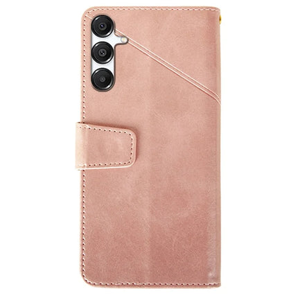 IDEWEI For Samsung Galaxy A26 5G Case Leather Wallet Phone Cover Stand Calf Texture