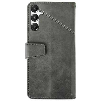 IDEWEI For Samsung Galaxy A26 5G Case Leather Wallet Phone Cover Stand Calf Texture