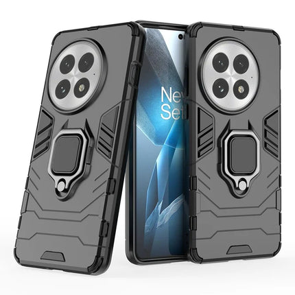 For OnePlus 13 Case PC+TPU Protective Phone Cover with Ring Kickstand