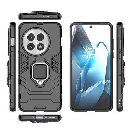 For OnePlus 13 Case PC+TPU Protective Phone Cover with Ring Kickstand