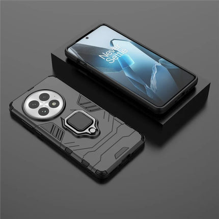 For OnePlus 13 Case PC+TPU Protective Phone Cover with Ring Kickstand