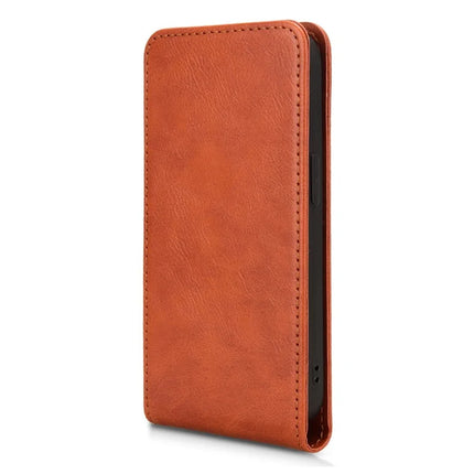 For Honor Magic7 Pro 5G Case with Card Slot Magnetic Vertical Flip Leather Phone Cover