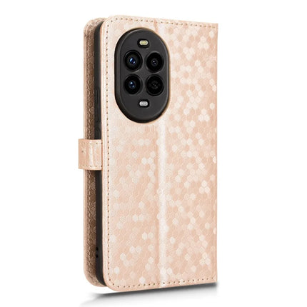 For Huawei nova 13 Pro 5G Wallet Case Dot Pattern Imprint PU Leather Phone Cover