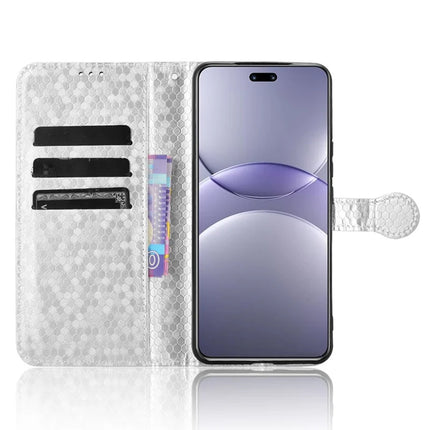 For Huawei nova 13 Pro 5G Wallet Case Dot Pattern Imprint PU Leather Phone Cover
