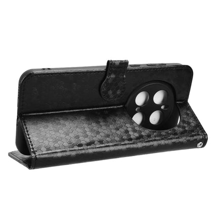 For Honor Magic7 Pro 5G Wallet Case Dot Pattern Imprint PU Leather Phone Cover