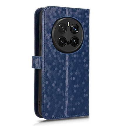 For Honor Magic7 Pro 5G Wallet Case Dot Pattern Imprint PU Leather Phone Cover