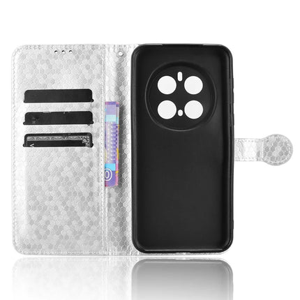 For Honor Magic7 Pro 5G Wallet Case Dot Pattern Imprint PU Leather Phone Cover