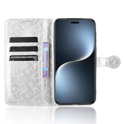 For Honor Magic7 Pro 5G Wallet Case Dot Pattern Imprint PU Leather Phone Cover