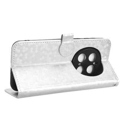 For Honor Magic7 Pro 5G Wallet Case Dot Pattern Imprint PU Leather Phone Cover