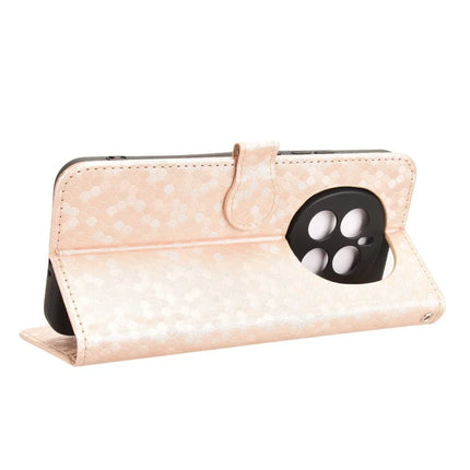 For Honor Magic7 5G Wallet Case Dot Pattern Imprint PU Leather Phone Cover