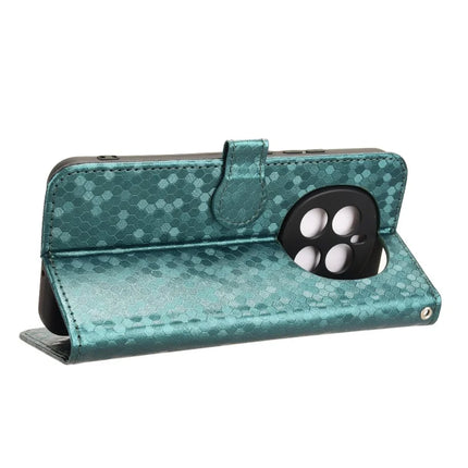 For Honor Magic7 5G Wallet Case Dot Pattern Imprint PU Leather Phone Cover
