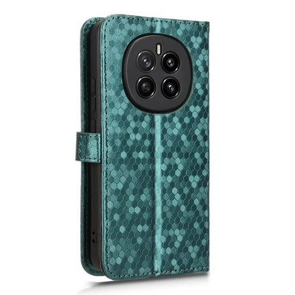 For Honor Magic7 5G Wallet Case Dot Pattern Imprint PU Leather Phone Cover