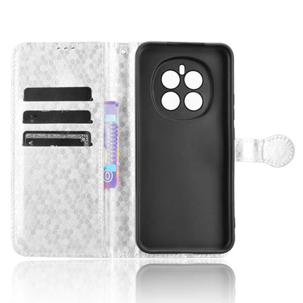 For Honor Magic7 5G Wallet Case Dot Pattern Imprint PU Leather Phone Cover