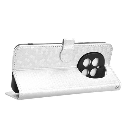 For Honor Magic7 5G Wallet Case Dot Pattern Imprint PU Leather Phone Cover