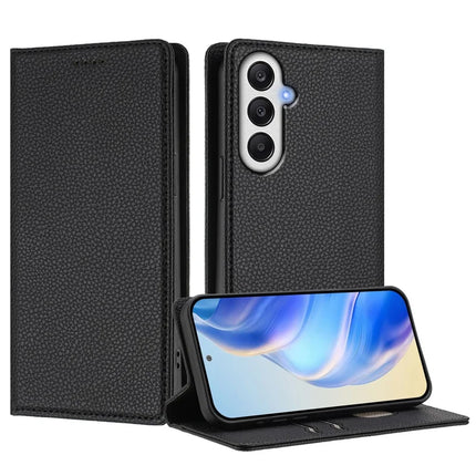 For Samsung Galaxy A05s 4G Wallet Case RFID Blocking Litchi Texture Leather Mobile Cover