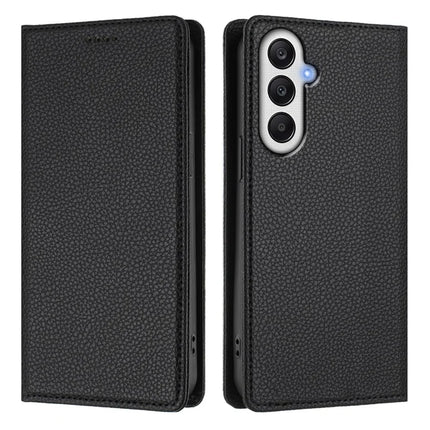For Samsung Galaxy A05s 4G Wallet Case RFID Blocking Litchi Texture Leather Mobile Cover