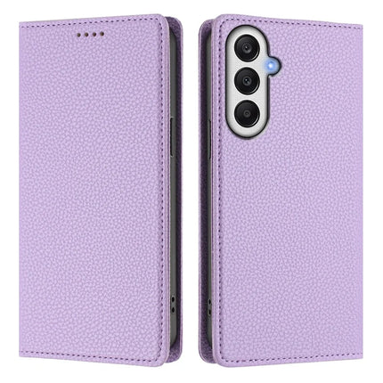 For Samsung Galaxy A05s 4G Wallet Case RFID Blocking Litchi Texture Leather Mobile Cover